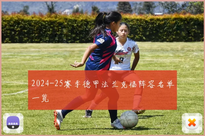 2024-25赛季德甲法兰克福阵容名单一览